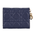 Christian Dior Tri-Fold Lady Dior Wallet, back view